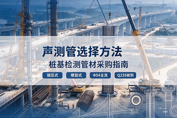 西丰声测管选型标准