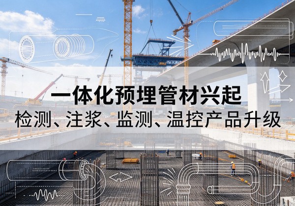 西丰一体化管材产品兴起，声测注浆一体管、多功能预埋管应用增多