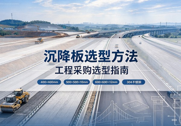 西丰沉降板选择方法