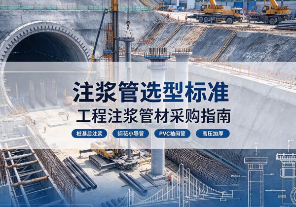西丰注浆管选型标准